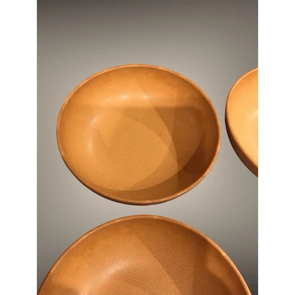 VINTAGE Maple-Tex Connor-Ware Mid-Century 1950's Bowl Bowls‎ Set Of 4 Rare HTF
